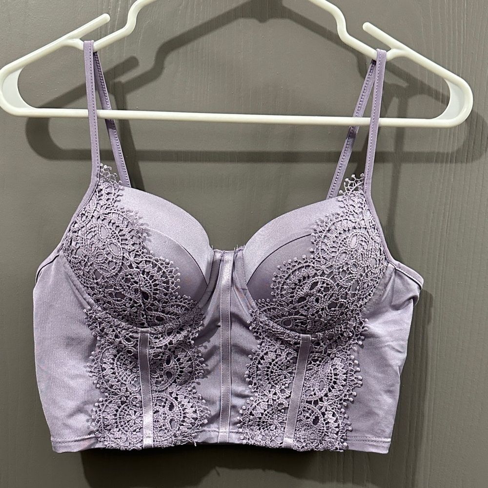 Lavender Lace Bralette